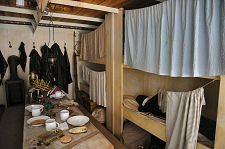 Crew Accommodation in Deckhouse