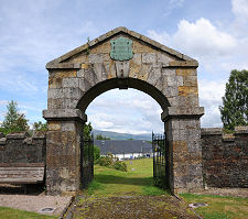 Main Entrance to the Old Fort William