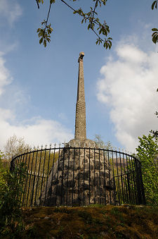 The Massacre Monument in Glencoe