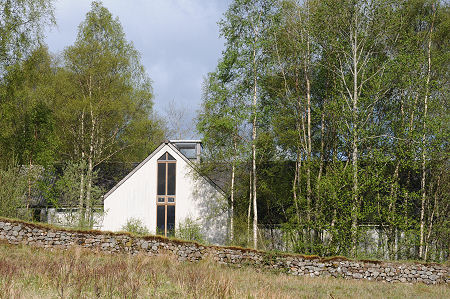 First Glimpse of the Visitor Centre from the Approach Road
