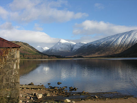 Looking North from Loch Etive, with Stob Dubh in the Centre