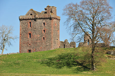 The Castle from the Approach Track