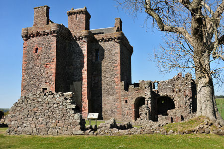 Balvaird Castle from the South-East