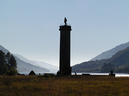 The Monument with Loch Shiel Beyond