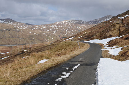 View into Glen Lyon from the Road Linking it to Glen Lochay