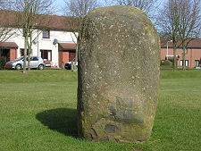 One of the Two Upright Stones