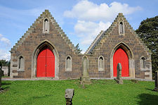 Mausoleums in Leslie Churchyard