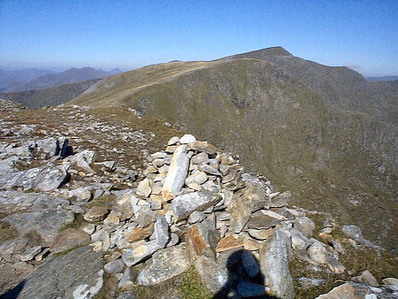 North-West from Carn Ghluasaid