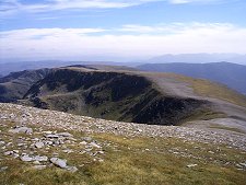 Carn Ghluasaid from Sgurr nan Conbhairean