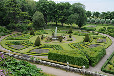 Main Parterre from the Castle Terrace