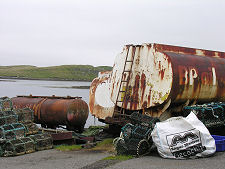 Fuel Tanks at Kirkibost Pier