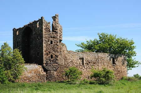 Saltcoats Castle from the South-West