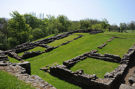 Poltross Burn Milecastle from its North-West Corner