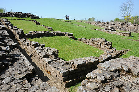 Poltross Burn Milecastle from its North-East Corner