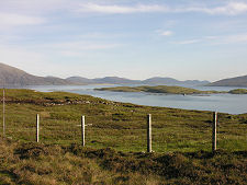 View of South Harris from the B887