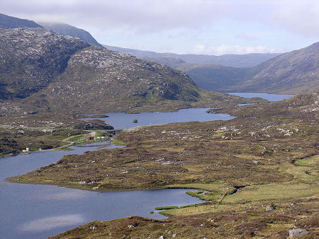 The Scenery of Harris, on the Road to Scalpay