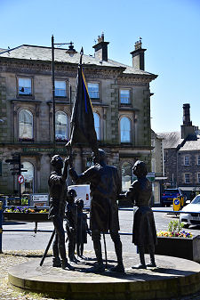 Common Riding Statue