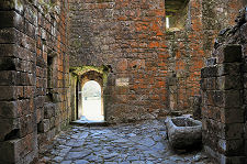 Doorway and Old Courtyard