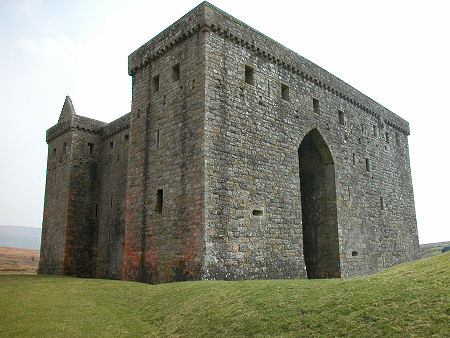 Hermitage Castle Seen from the North-West