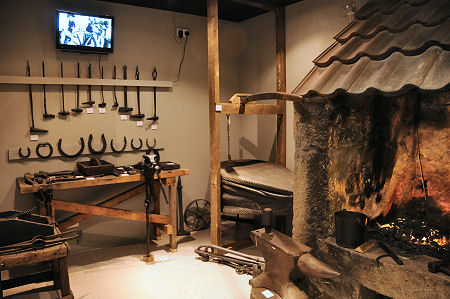 Recreation of a Blacksmith's Forge