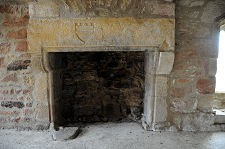 Fireplace and Crest