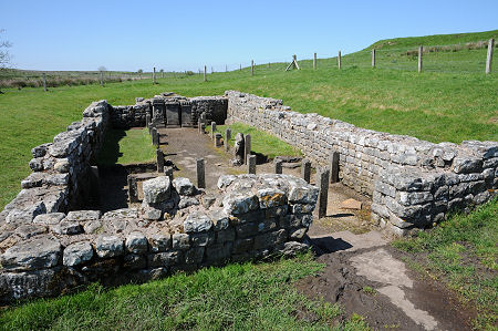 The Temple of Mithras from the South