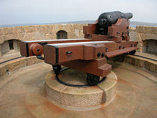 64-Pounder Armstrong Gun on Tower