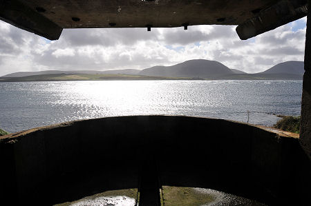 The Western Entrance to Scapa Flow from a Searchlight Emplacement near Stromness