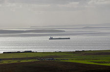 Tanker in Scapa Flow