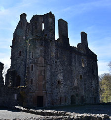 The Castle from the Courtyard