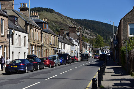 Innerleithen High Street, Looking North-East
