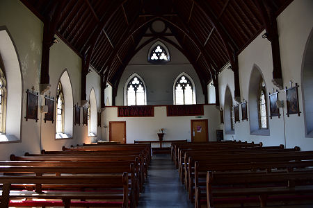 Inside the Church, Looking West