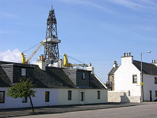 High Street and Oil Rig