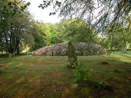 The North-East Passage Cairn from the East