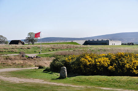 The Visitor Centre Seen from the Battlefield