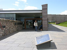 The Front of the Visitor Centre