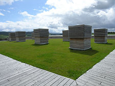 Roof of the Visitor Centre