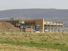 Visitor Centre Under Construction, March 2007