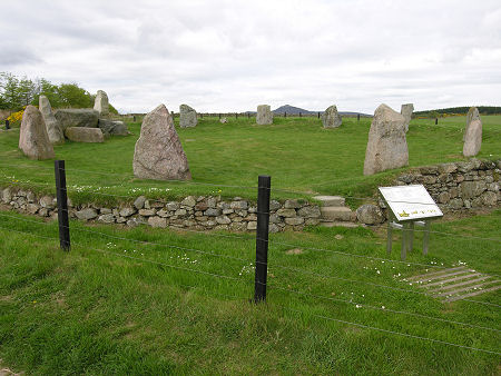 The Stone Circle from Outside the Surrounding Fence