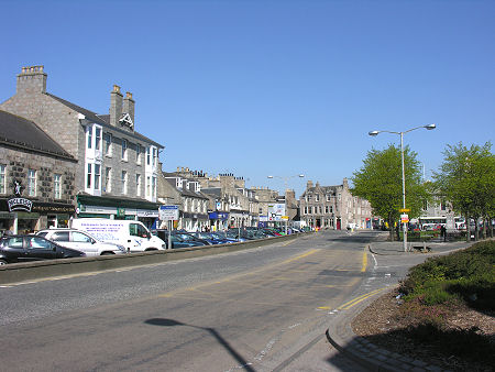Looking towards the Market Place