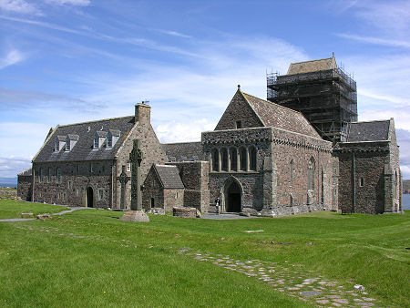 Iona Abbey from the South-West