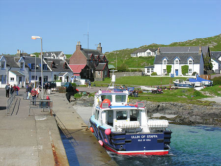 The Ferry Slipway and the Village of Baile Mòr