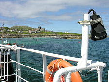 Iona Abbey from the Loch Buie