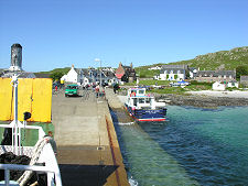 Arrival on Iona