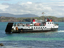 The Loch Buie Arriving on Iona