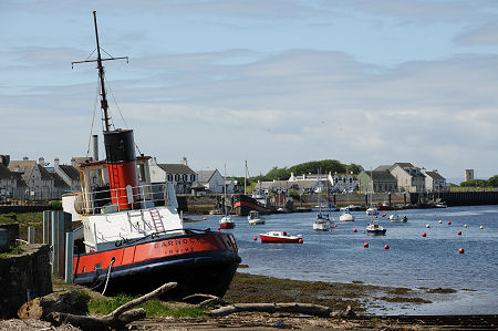 Irvine Harbour from the East