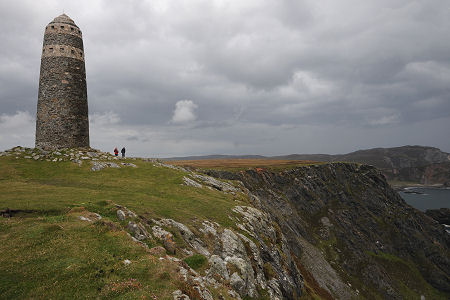 The Monument and the Cliffs of the Mull of Oa