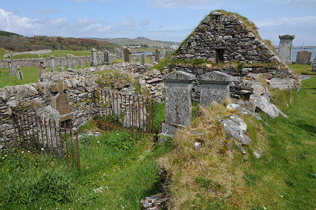 The Chapel from the South-West, with Kilnaughton  Bay in the Background