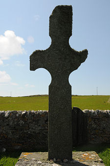 Kilnave Cross from the East