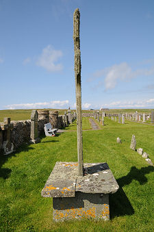 Kilnave Cross from the South